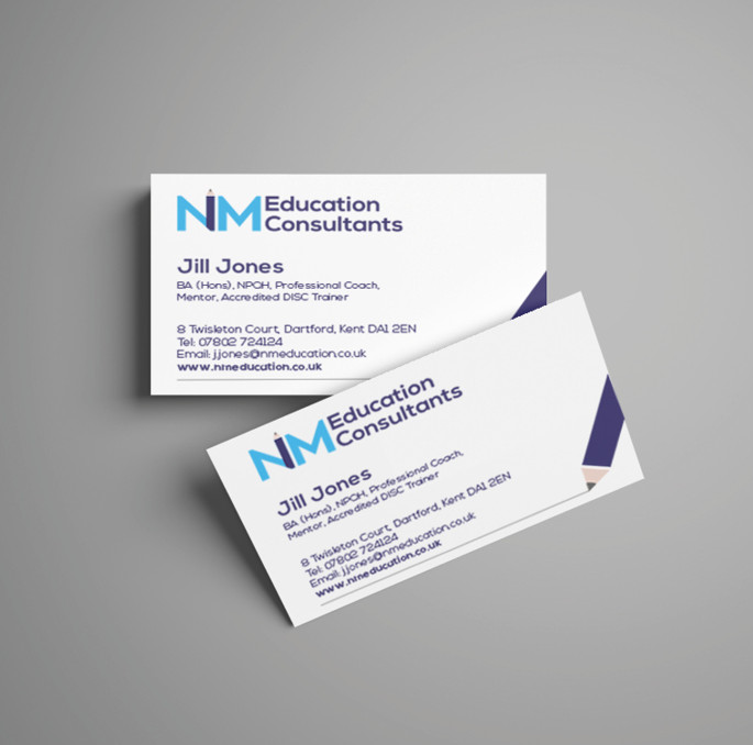 NM Education Consultants business cards