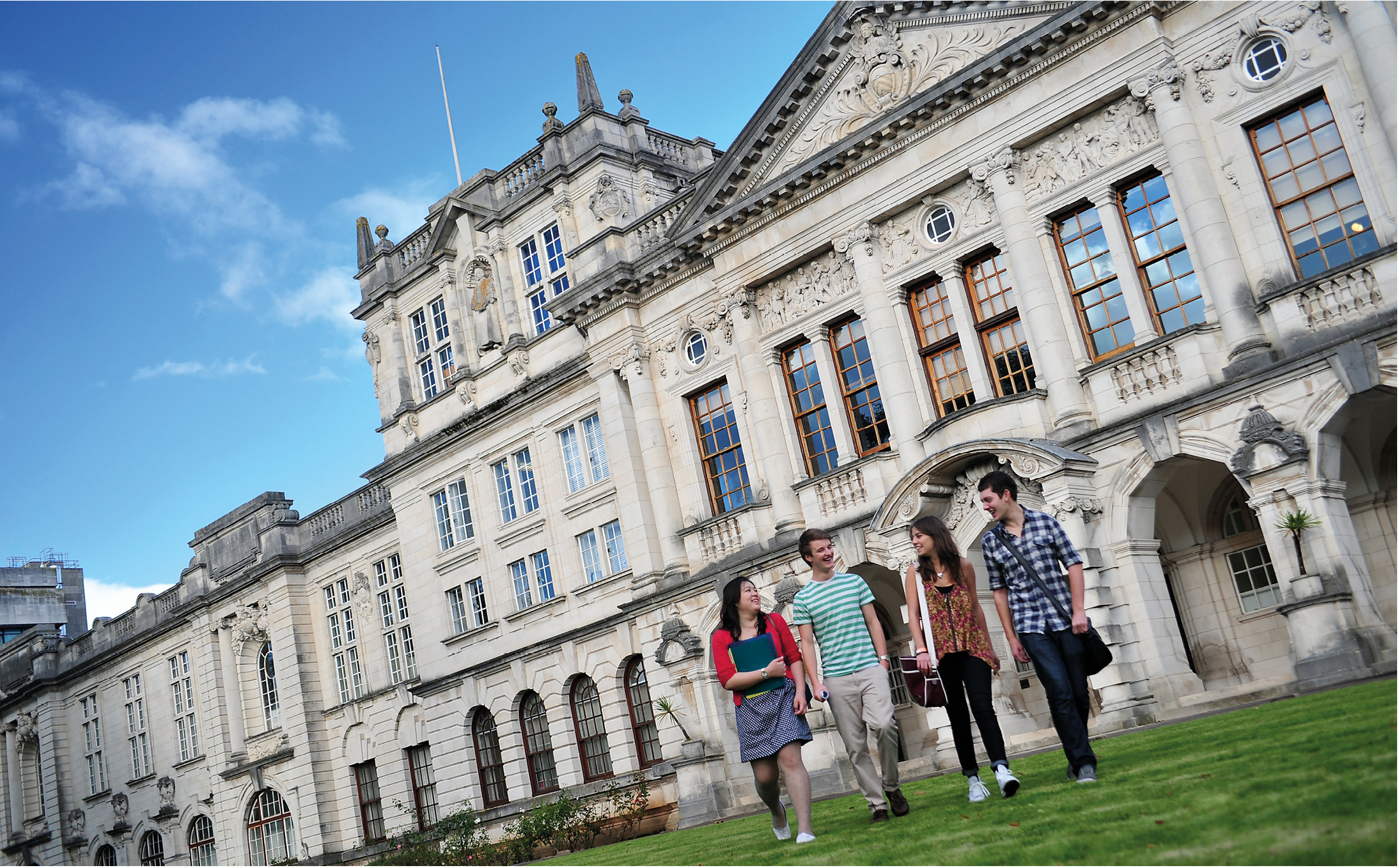 Undergraduates at Cardiff University